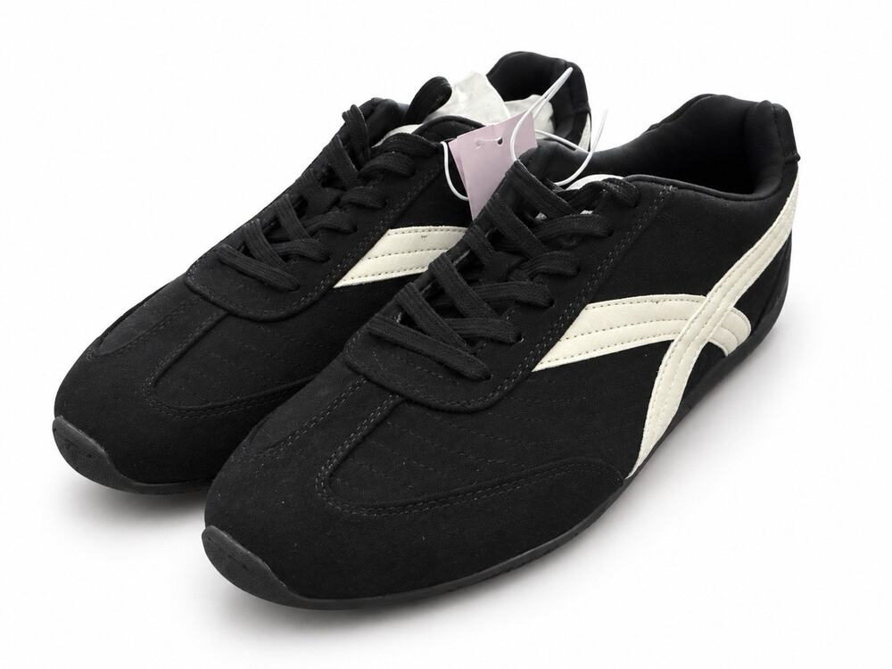 Wild Fable Women’s Size 9.5 Black Chandler Retro Sneakers Memory Foam NWT